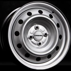 Диски Trebl 52A49A 5x13/4x100 D56.6 ET49 TREBL-SILVER